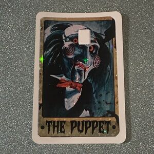 The Puppet Horror Saw Credit Card Skin